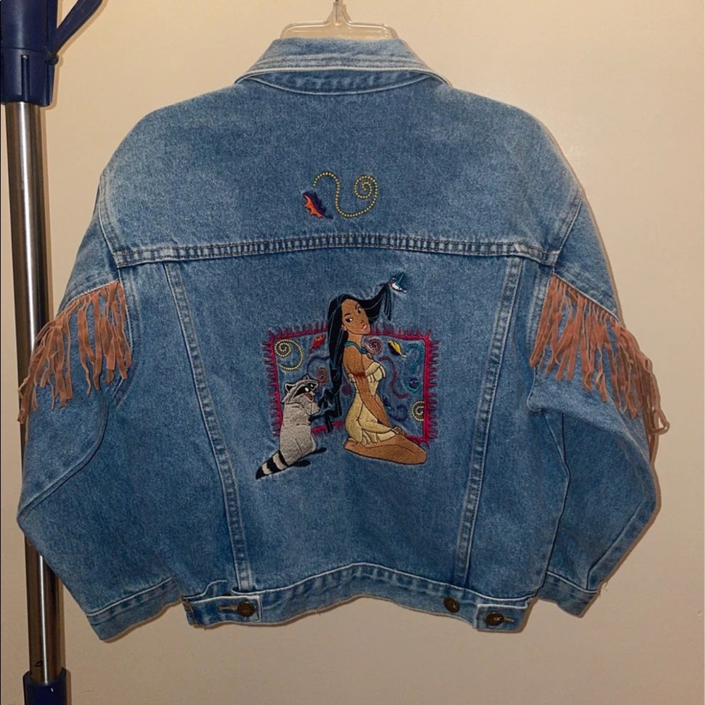 Girls Large Disney Pocahontas Jean Jacket
